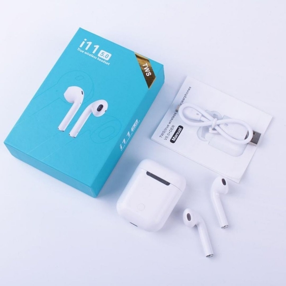 Wireless Bluetooth Earbuds with charging case for ios/Android new in box!! - Picture 1 of 3